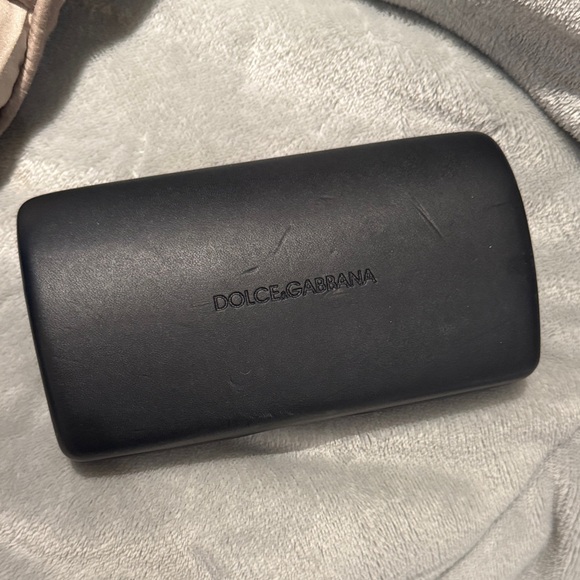 Dolce & Gabbana Matte Black Eyewear Case - Picture 1 of 1